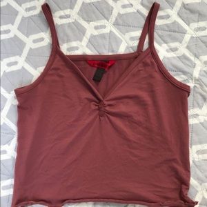 Light pink crop top